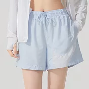 NIKE AS W NSW CLS WVN MR 5” LOGO SH 女休閒短褲-HM8980423 2XL 藍色