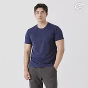 ADISI 男UPF50+防曬抑菌圓領短袖排汗衣 AL2511032 青玉 (M-3XL) M 青玉