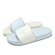 Nike 拖鞋 Wmns Offcourt Slide Mix 女鞋 鴛鴦 米白 藍 緩震 運動拖鞋 FQ7646-103