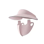 GoPeaks 可拆式防曬空頂帽 全臉遮陽造型帽 涼感粉