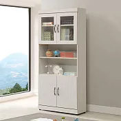 Homelike 喜家居2.7尺四門書櫃(2503)