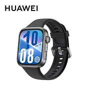【限量送Band 9】HUAWEI 華為 Watch Fit 4 1.82吋智慧手錶 氟橡膠錶帶款  韻律黑