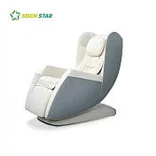 【SevenStar七星級】躍動天波椅SC-588 (灰白/橘棕) 灰白色