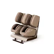 【tokuyo】多會鬆 踝旋美腿機 TF-660(全包覆按摩+腳踝拉伸)  奶茶棕