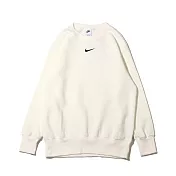 W Nike Sports Sweeping Sweatshirt White 白色長袖TEE DQ5734-133 XS 。