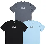 Bounty Hunter x Neighborhood Tee SS-3 Gray 灰/黑/藍 短袖Tee 聯名 BXH 字體 LOGO 251PCBHN-ST03 L 藍色