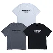 Neighborhood NH. Tee SS-16 黑/灰/白 短袖T 251PCNH-ST16 L 黑