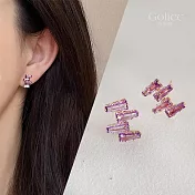 【Gulicc】耳環 法式氣質輕奢水晶耳環