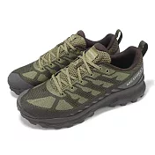 Merrell 戶外鞋 Speed ECO WP 男鞋 綠 黑 防水鞋面 登山 郊山 越野 ML038167