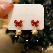 【Gulicc】耳環  聖誕元素 時尚造型耳環系列 (鈴鐺)