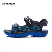 【Goodyear 固特異】光速 男款磁扣運動涼鞋 / GAMS53756 JP25 藍