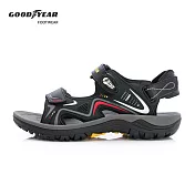 【Goodyear 固特異】光速 男款磁扣運動涼鞋 / GAMS53750 JP25 黑