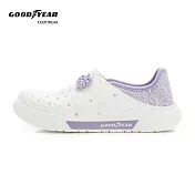 【GOODYEAR 固特異】女款輕便兩穿洞洞鞋 / GAWP52729 JP22 白紫