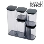 【Joseph Joseph】好拿取收納罐五件組(附立架)