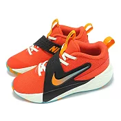 Nike 籃球鞋 Team Hustle D 12 PS 中童 童鞋 紅 魔鬼氈 包覆 運動鞋 HF6280-601