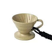 【HARIO】V60迷你 PBT 品飲杯/試飲杯 -卡其色