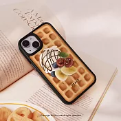 INJOY mall for iPhone 17/16/15/14/13/12/SE3 系列 午茶香草鬆餅 磨砂手感 防摔手機殼 A款/B款 B款/ iPhone 14