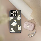 INJOY mall for iPhone 17/16/15/14/13/12/SE3 系列 黏人柯爾鴨 磨砂手感 防摔手機殼 A款/B款 B款/ iPhone 15 Plus