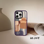 INJOY mall for iPhone 17/16/15/14/13/12/SE3 系列 落日之都 磨砂手感 防摔手機殼 A款/B款 A款/ iPhone 16ProMax