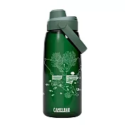 【美國 CamelBak】離島記憶-1000ml Chug運動水瓶- 朝泉映月/森林綠