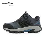 【Goodyear 固特異】巔峰者 動態防水轉扣戶外鞋 / GAMO53416 JP26 深藍