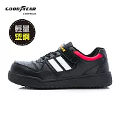 【Goodyear 固特異】穩將 男款 認證塑鋼防護板鞋 / GAMX53920 JP25.5 深黑