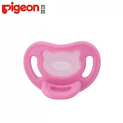 日本《Pigeon 貝親》Soft Buddy全矽膠安撫奶嘴 L玫紅