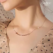 【Gulicc】項鍊 百搭笑臉鎖骨鍊 45cm