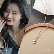 【Gulicc】項鍊 韓國小巧愛心項鍊