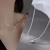 【Gulicc】項鍊 優雅結繩 鎖骨鍊