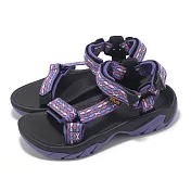 Teva 戶外涼鞋 W Terra FI 5 Universal 女鞋 深紫藤 魔鬼氈 織帶 可調整 休閒鞋 1099443CRVD