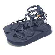 Teva 涼鞋 W Midform Infinity 女鞋 皇冠藍 羅馬鞋 再生織帶 細繩 1127890CRWN 23cm NAVY