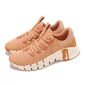 Nike 訓練鞋 Wmns Free Metcon 5 女鞋 橘 健身 穩定 支撐 運動鞋 DV3950-200