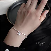 【Gulicc】手鍊 韓版Y2K愛心吊墜手鍊