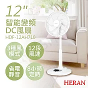 2入優惠組【禾聯HERAN】12吋智慧變頻DC風扇 HDF-12AH710