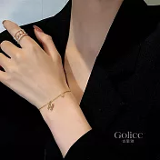 【Gulicc】手鍊  韓國鋯石H字母手鍊