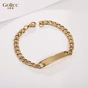 【Gulicc】手鍊 星月鋯石珍珠手鍊 (金)