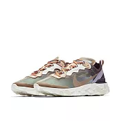 Undercover x Nike React Element 87 Green Mist 淺綠色 聯名款 半透明 休閒鞋 運動鞋 男鞋 BQ2718-300  26cm 淺綠