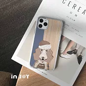 INJOYmall for iPhone 16系列 格紋時髦紅貴賓 防摔手機殼 保護殼 iPhone 16 Pro(6.3)