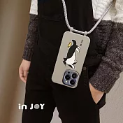 INJOYmall for iPhone 16/15/14/13/12/SE3 系列 賓士貓與麻吉 二合一防摔背繩手機殼 iPhone 15ProMax(6.7)