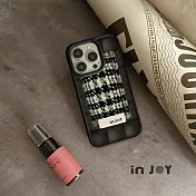 INJOY mall for iPhone 16/15/14/13/12/SE3 系列 嘿黑風格調 磨砂手感 防摔手機殼 A款 iPhone 15ProMax(6.7)