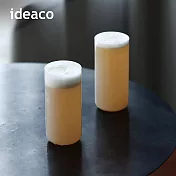 【日本ideaco】復古風奶玉玻璃杯2入組-210ml- 瓷白