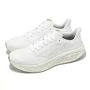 Mizuno 慢跑鞋 NEO Cosmo 男鞋 白 灰 緩衝 路跑 運動鞋 美津濃 J1GC2513-35 26cm WHITE/GREY