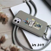 INJOYmall for iPhone 16/15/14/13/12/SE3 系列 阿波羅神話 二合一防摔背繩手機殼 iPhone 14 (6.1)