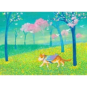 【玲廊滿藝】Nyumori-寄給春天的信19.7x27.4cm