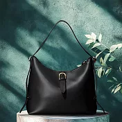 光合系 凱米單肩包 質感黑