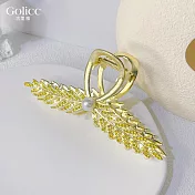 【Gulicc】髮夾 艷陽下的麥穗 大抓夾 (金)