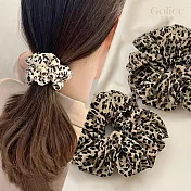 【Gulicc】髮圈 經典豹紋 網紗大髮圈