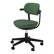 KOKUYO Pallo 日系質感人體工學辦公椅(標準腳/布質椅背)-  墨綠