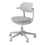 KOKUYO Pallo 日系質感人體工學辦公椅(標準腳/PVC椅背)- 灰